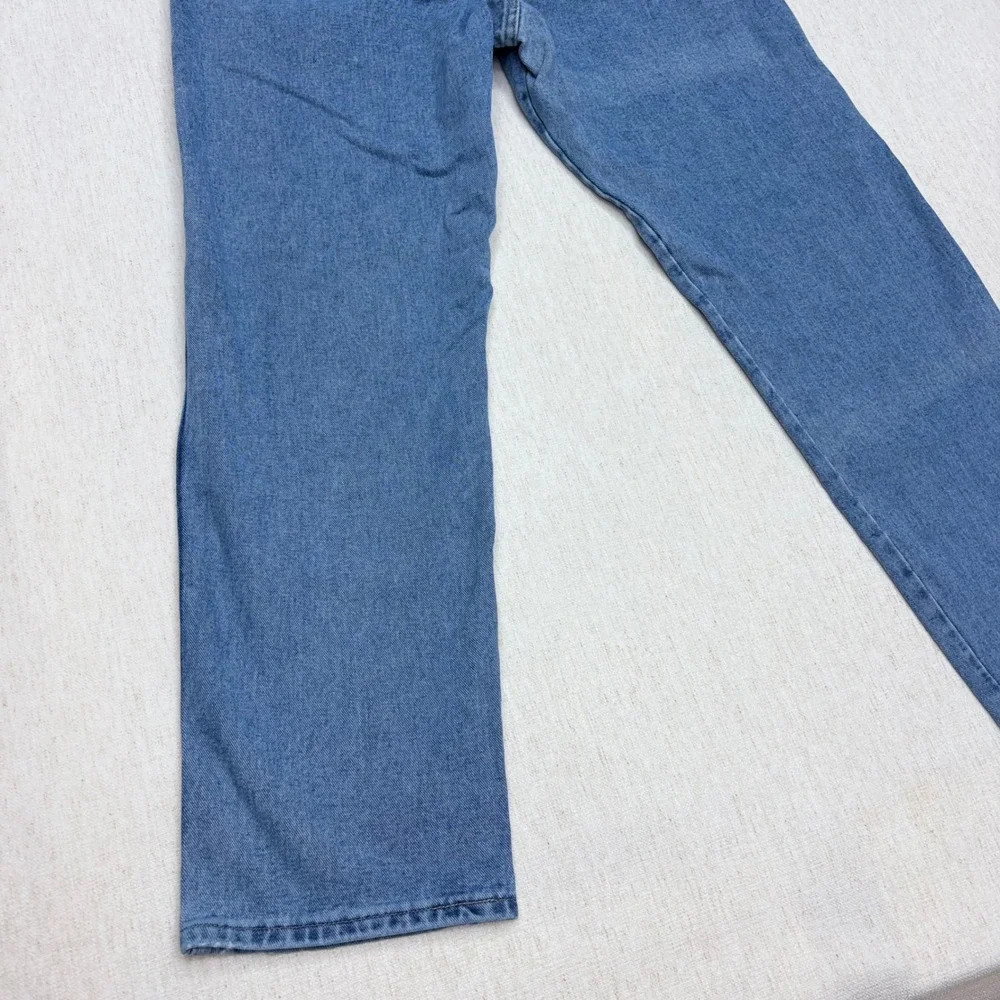 Wrangler Rugged Wear Relaxed Fit Jeans Mens 38x32 Blue Straight Leg Y2K Style